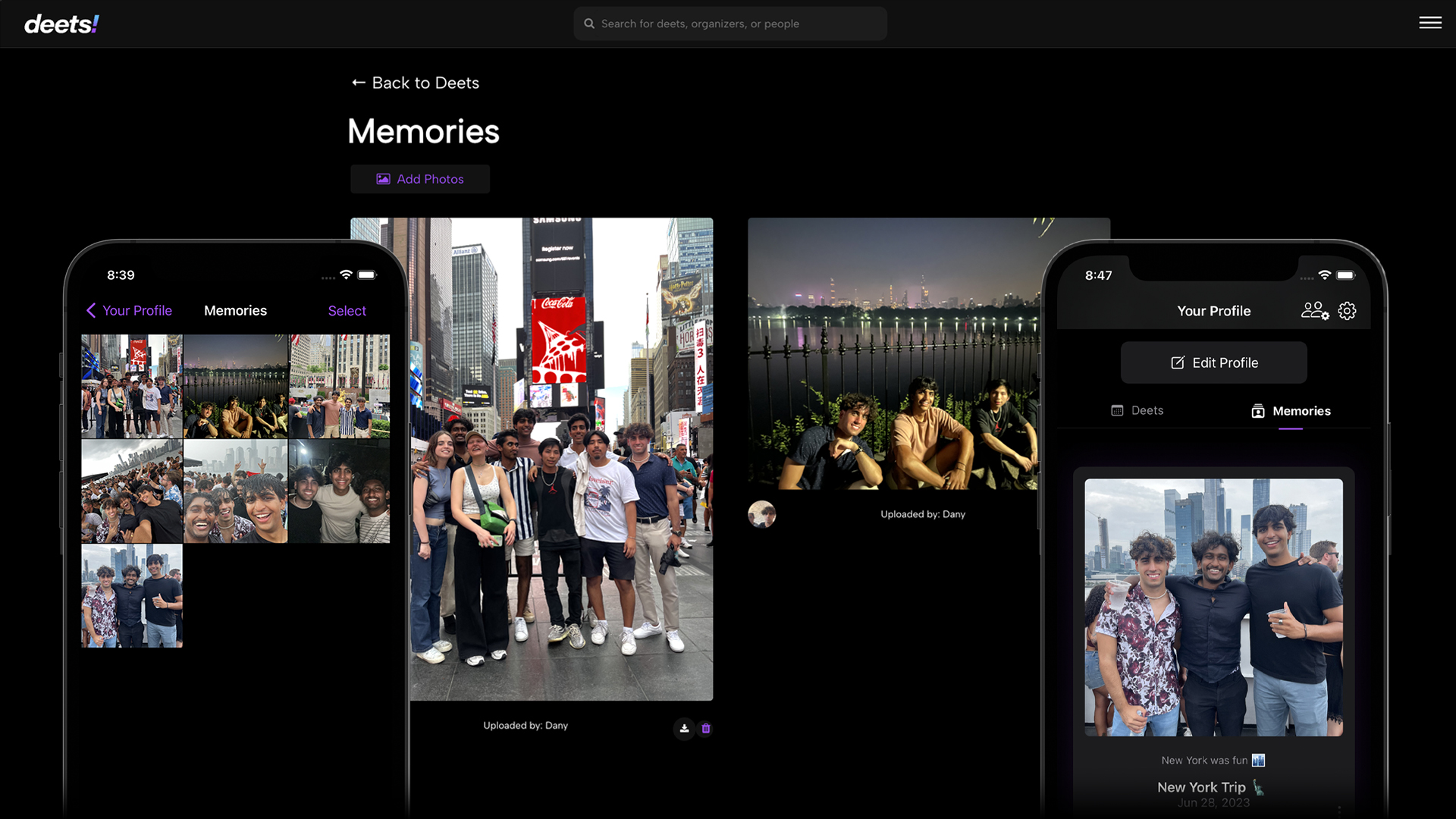 Shared Memory Albums
